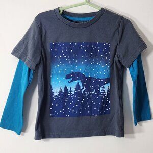 Falls Creek Long Sleeve Dino Shirt Size 3T